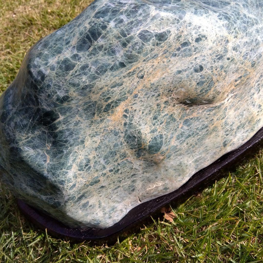 翡翠　鑑賞石自然石