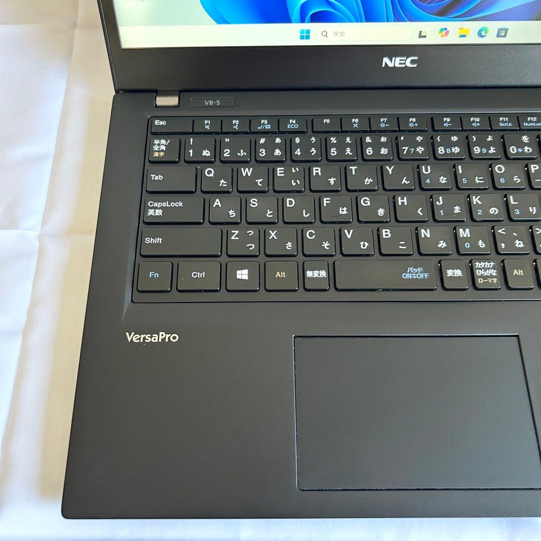 美品 NEC ノートパソコン SSD256 Win11 Corei5 A32