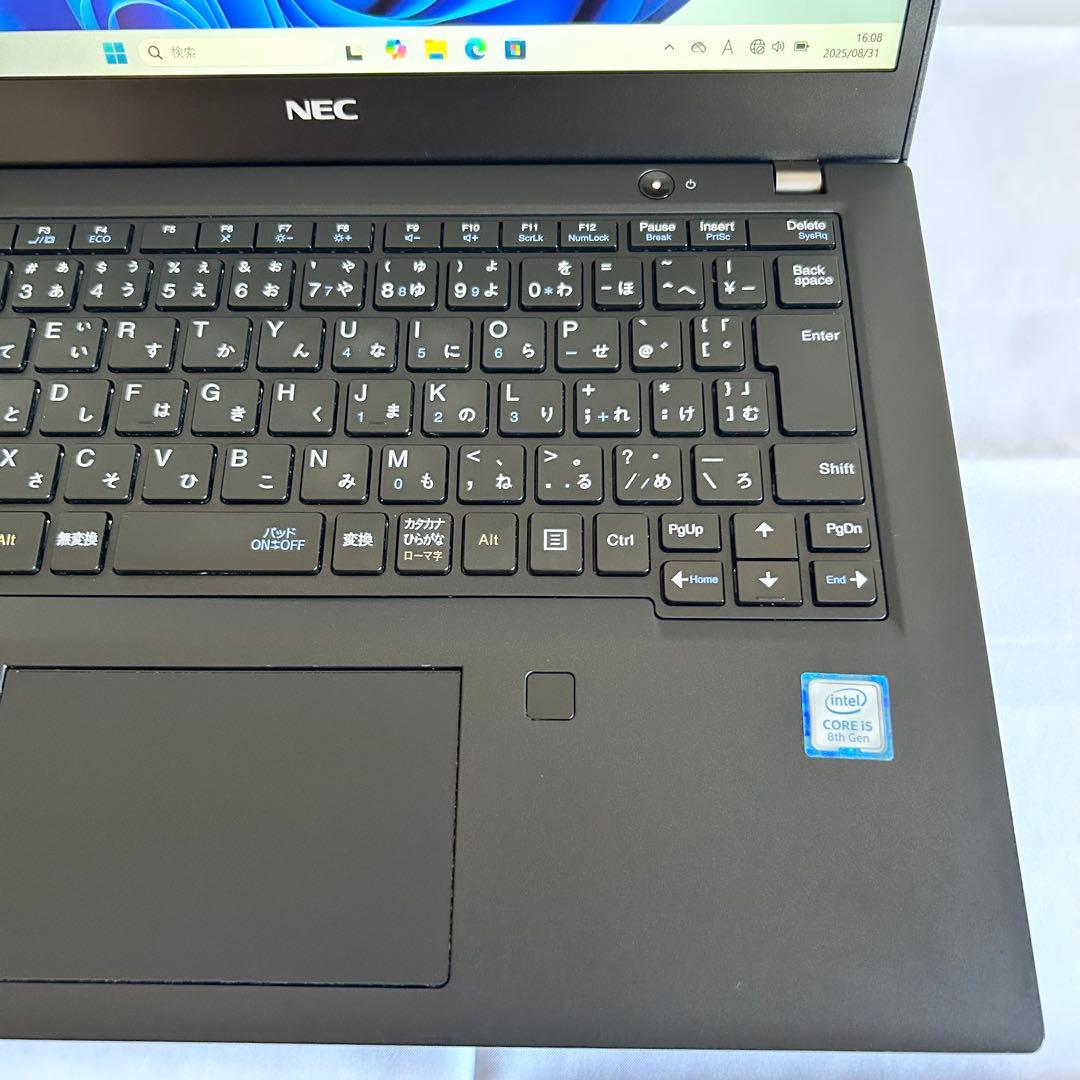 美品 NEC ノートパソコン SSD256 Win11 Corei5 A32