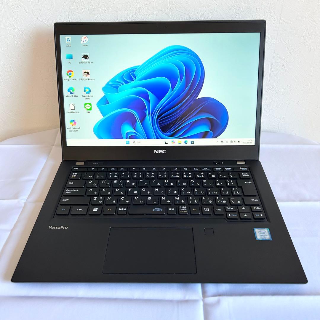 美品 NEC ノートパソコン SSD256 Win11 Corei5 A32