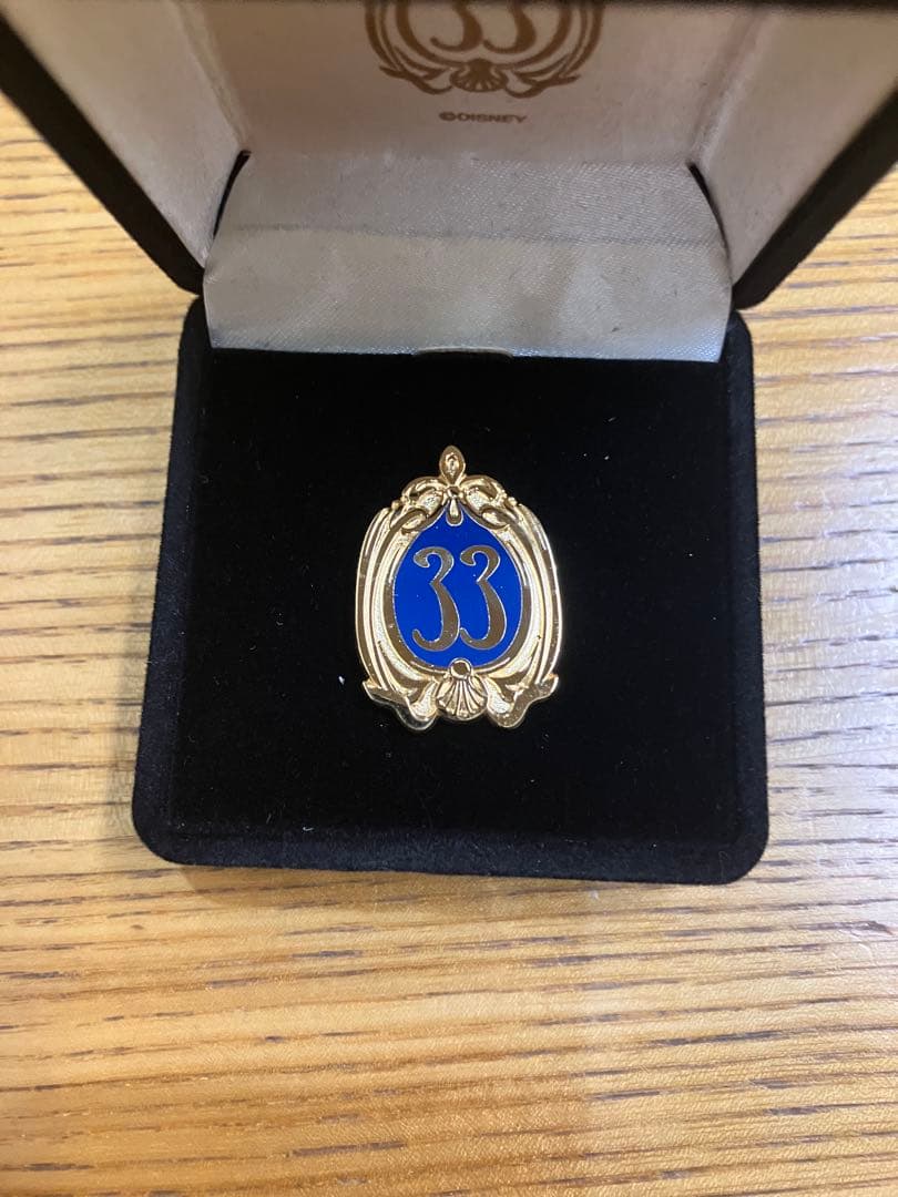 新品　クラブ33 ピンバッジ 専用ケース付き club33 ディズニー