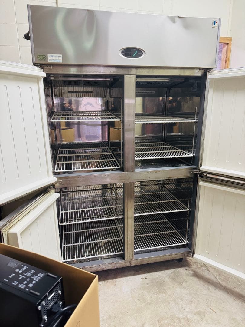 福岡発　フジマック FR1280FJ 100V 周波数 冷蔵庫 動作品