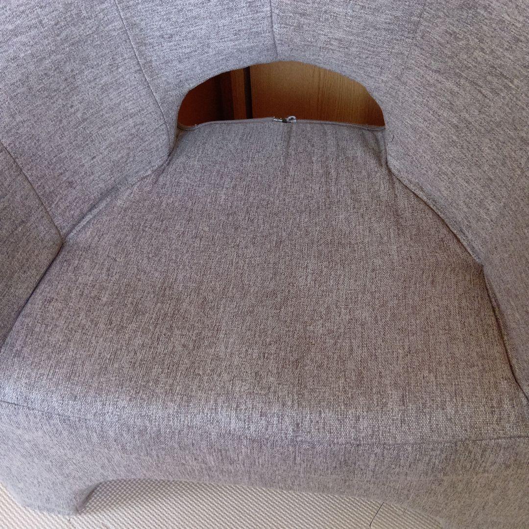 Magical　まじかる　１人ソファー　持ち運び楽々マジ軽椅子　ベージュ　北欧