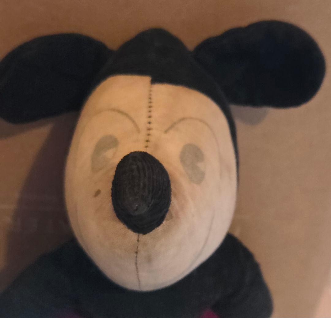 アンティーク　ディズニー　ミッキーマウス オーストリア製　ぬいぐるみ