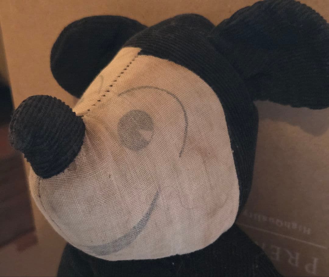 アンティーク　ディズニー　ミッキーマウス オーストリア製　ぬいぐるみ