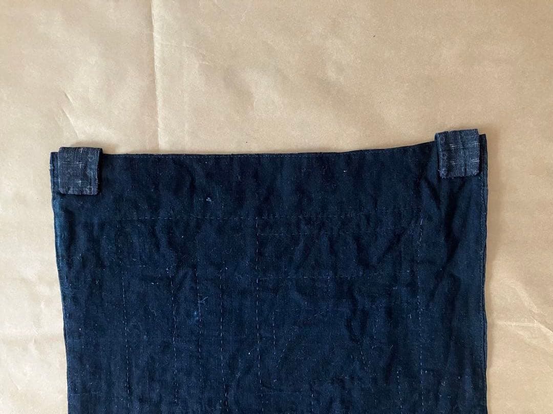 ハンドメイド　古布パッチワーク　アンティーク　のれん