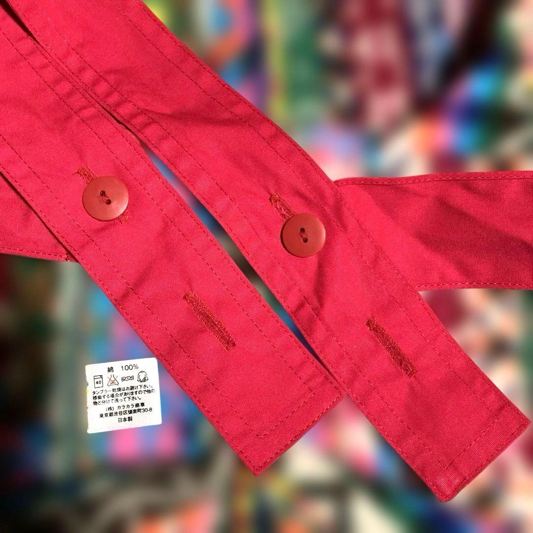 [新品同様]レイクアルスター カラカラ エプロン 厚手 日本製 綿100%