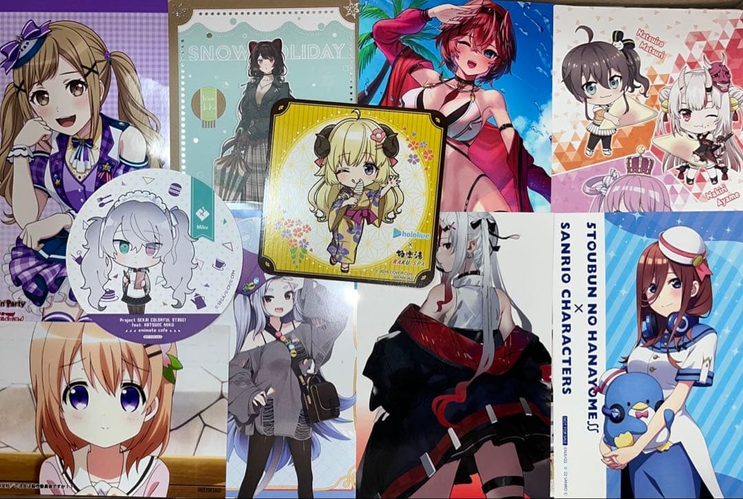 ノンジャンル アニメグッズ 紙類 紙雑貨 薄物 2000枚以上 大量 まとめ売り