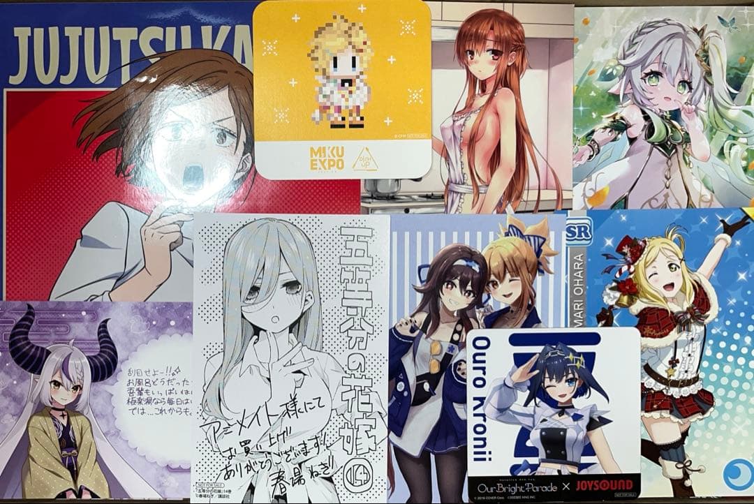 ノンジャンル アニメグッズ 紙類 紙雑貨 薄物 2000枚以上 大量 まとめ売り