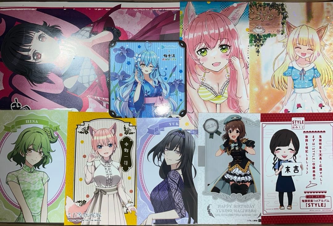 ノンジャンル アニメグッズ 紙類 紙雑貨 薄物 2000枚以上 大量 まとめ売り