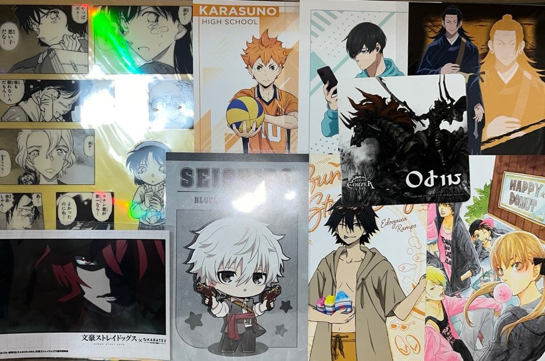 ノンジャンル アニメグッズ 紙類 紙雑貨 薄物 2000枚以上 大量 まとめ売り