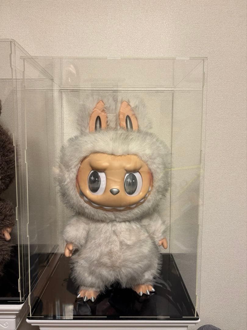 ZIMOMO & ANGEL IN CLOUDS アクリルケース、台座付き