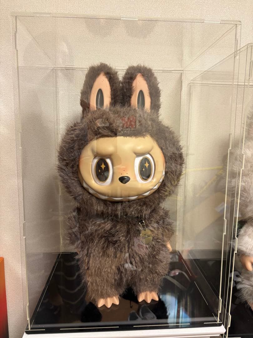 ZIMOMO & ANGEL IN CLOUDS アクリルケース、台座付き