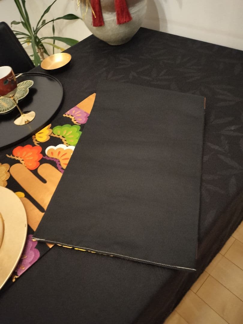 A919高級‼️縁起の良い松‼️節分‼️テーブルランナー2m12cm