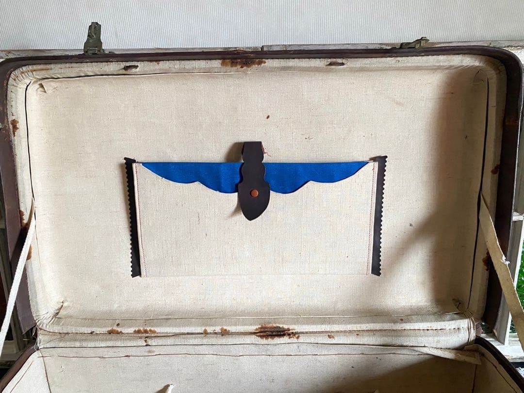 トランク 年代物 当時物レトロ アンティーク ビンテージ 昭和レトロ インテリア