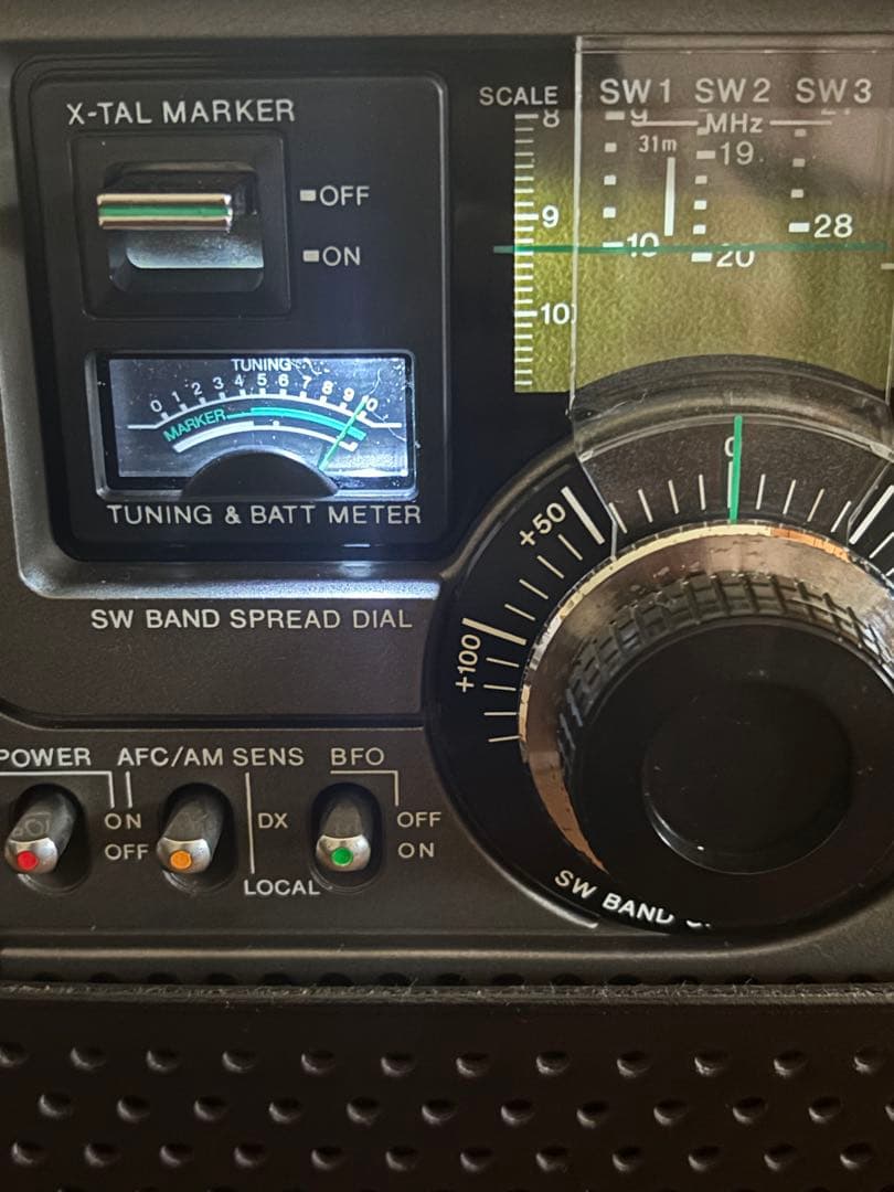 ソニー　スカイセンサーICF-5900 前期型　動作確認済　ACアダプター付