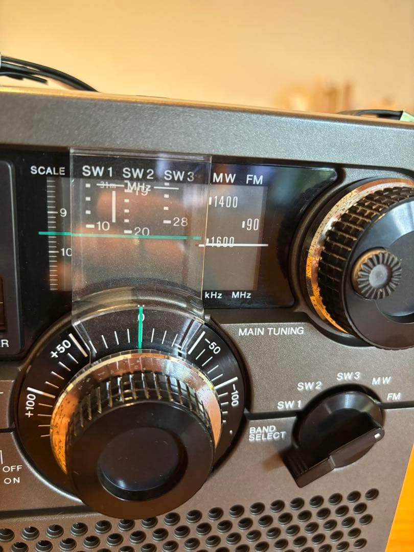 ソニー　スカイセンサーICF-5900 前期型　動作確認済　ACアダプター付