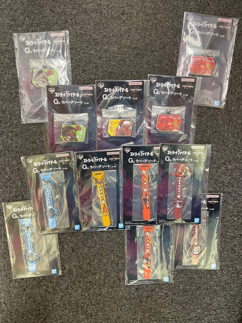 一番くじ ストリートファイター6 A賞、B賞、C賞、D賞、ラストワン賞、その他