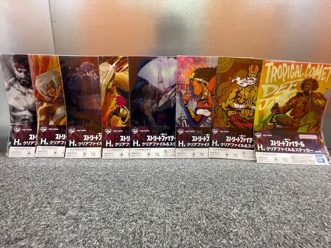 一番くじ ストリートファイター6 A賞、B賞、C賞、D賞、ラストワン賞、その他