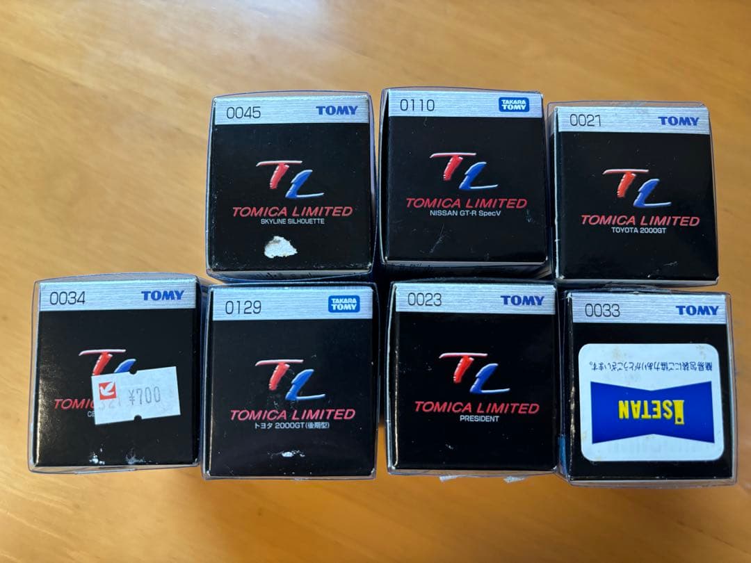 トミカリミテッド7台セット スカイラインシルエットほか