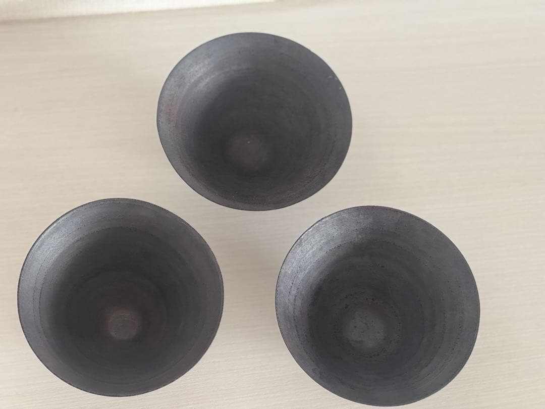 希少　二階堂明弘　茶碗　3点