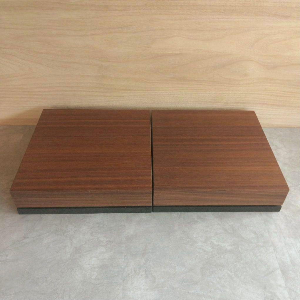 木製スピーカースタンド一対