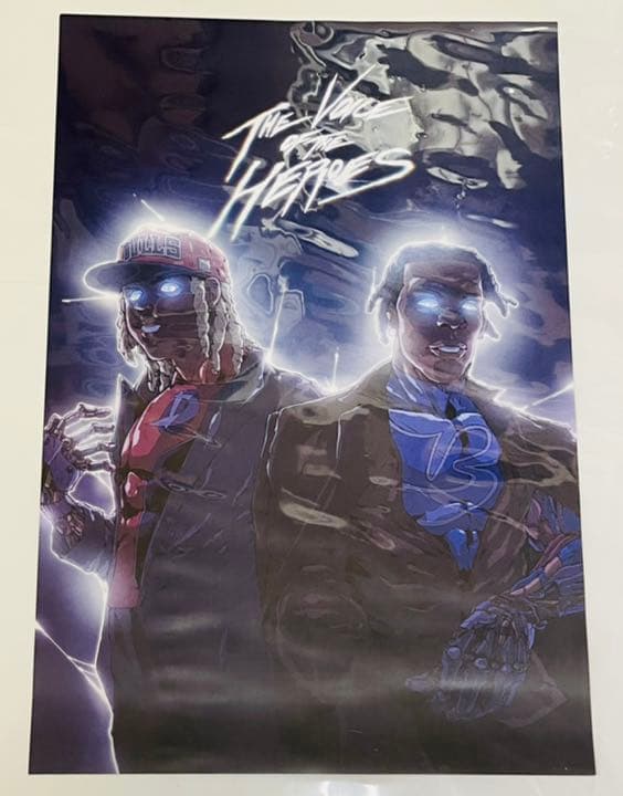 LIL BABY&LIL DURK【VOTH】COMIC BOOK POSTER