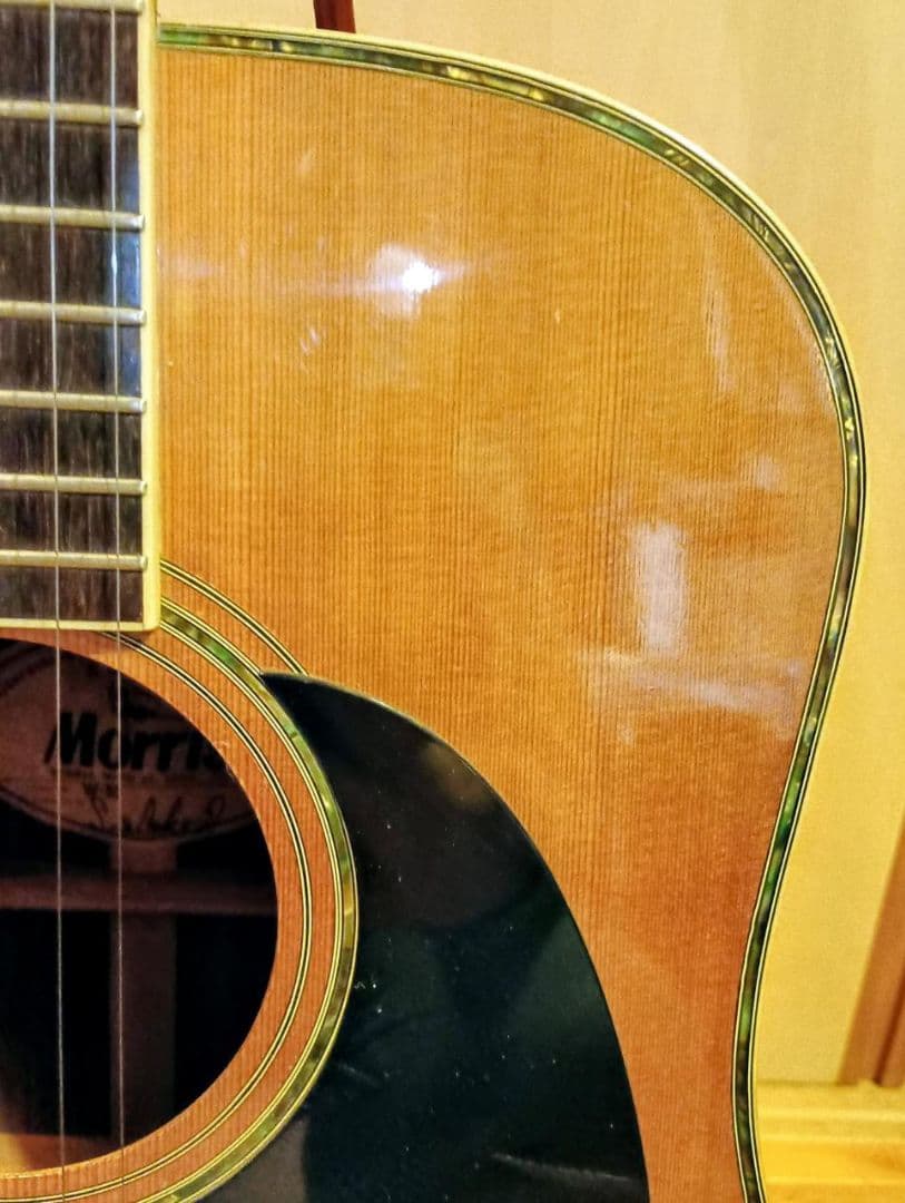 ​【送料込】Morris W-35 縦ロゴ アバロン装飾が美しい逸品