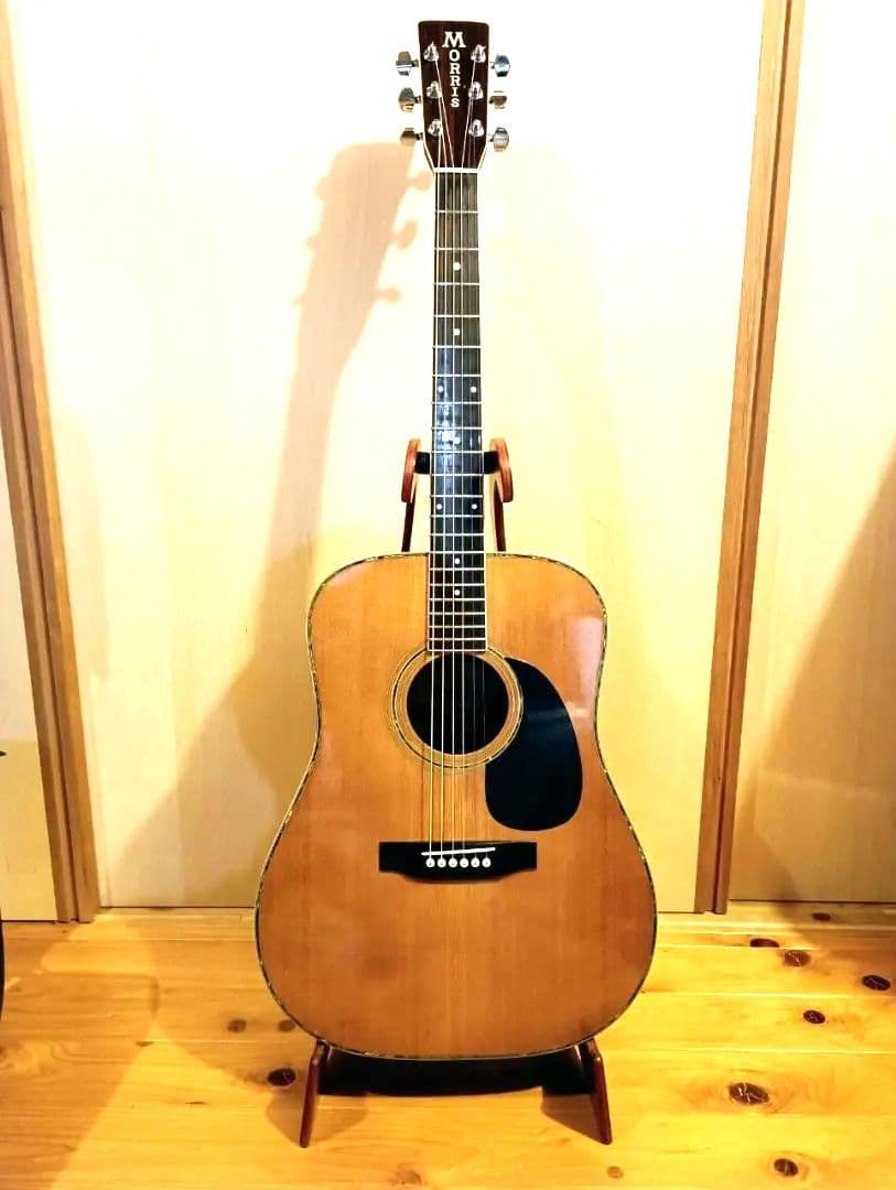 ​【送料込】Morris W-35 縦ロゴ アバロン装飾が美しい逸品