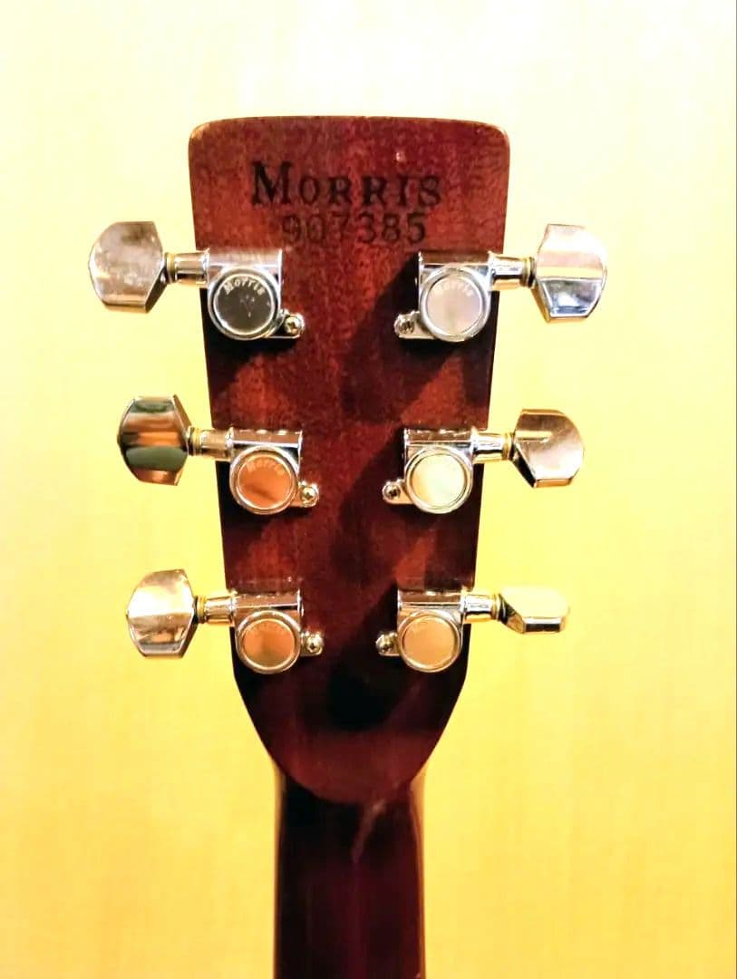 ​【送料込】Morris W-35 縦ロゴ アバロン装飾が美しい逸品