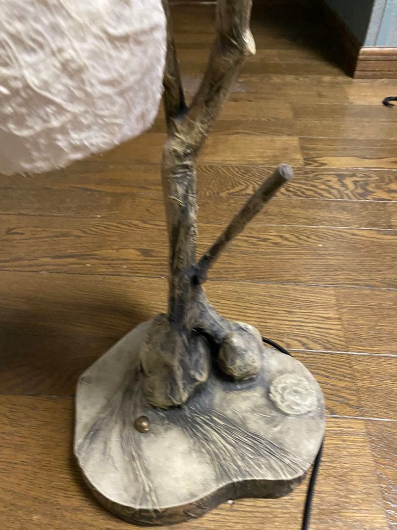 和紙　ランプスタンド　海外購入