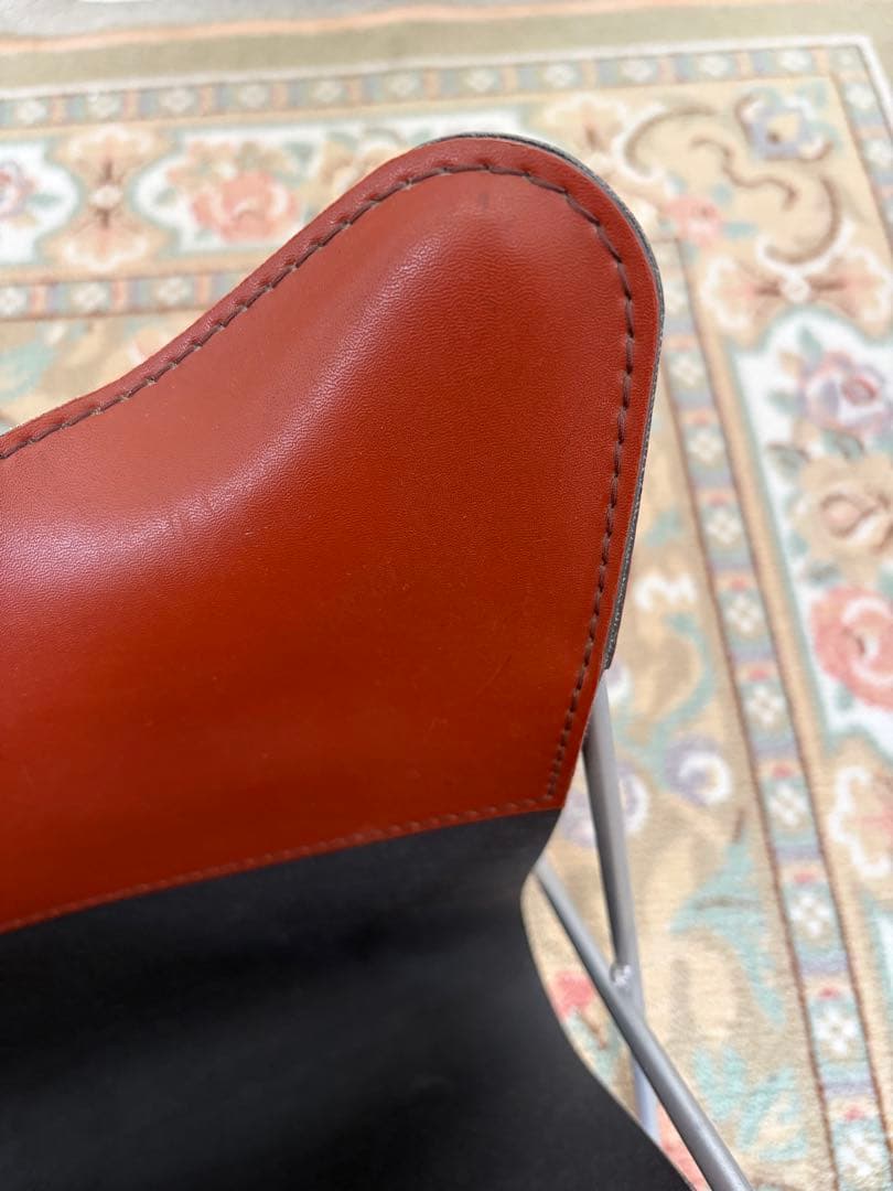 ◾️karimoku◾️カリモク マガジンラック　本革　レザー