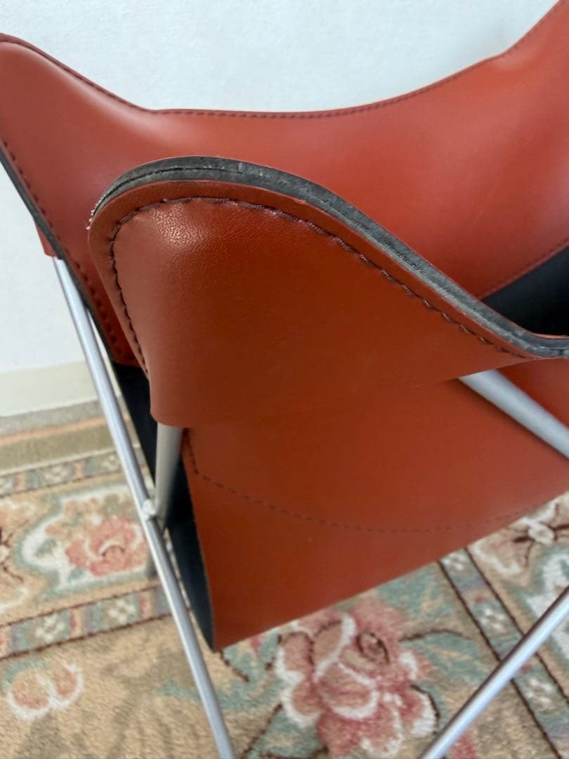 ◾️karimoku◾️カリモク マガジンラック　本革　レザー