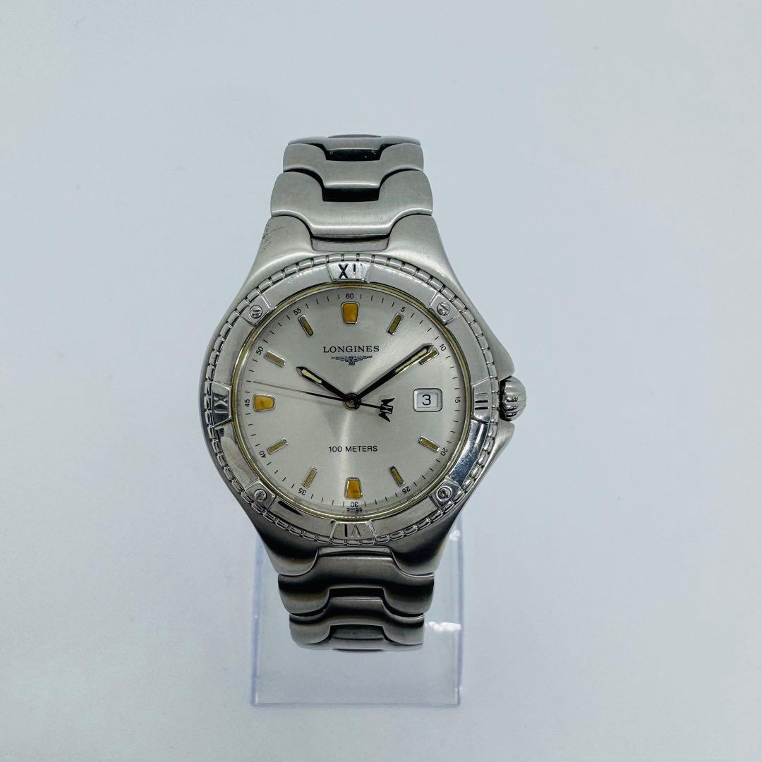 ✨LONGINES✨ロンジン✨デイト✨L3612✨シルバー文字盤✨腕時計✨