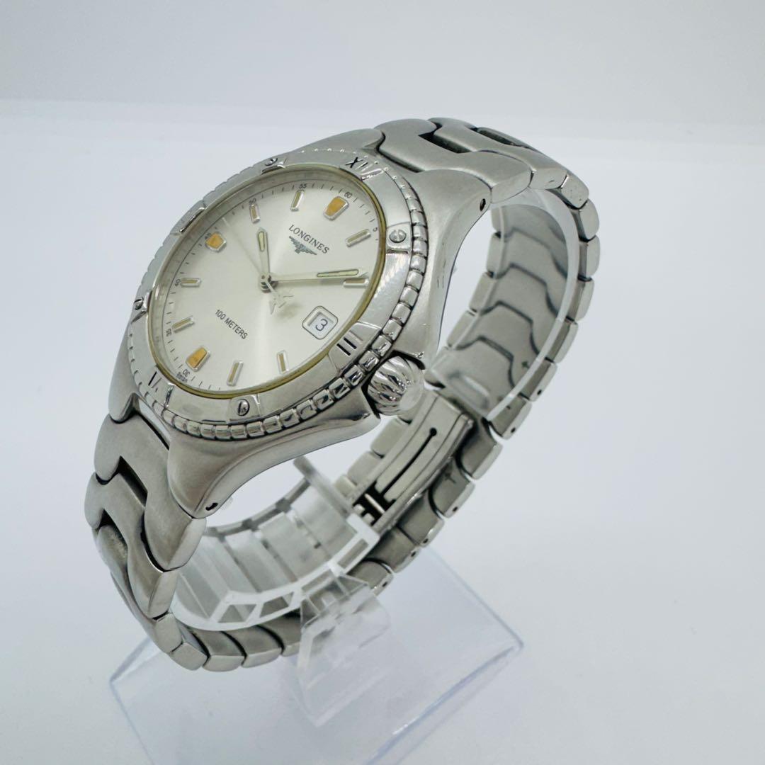 ✨LONGINES✨ロンジン✨デイト✨L3612✨シルバー文字盤✨腕時計✨
