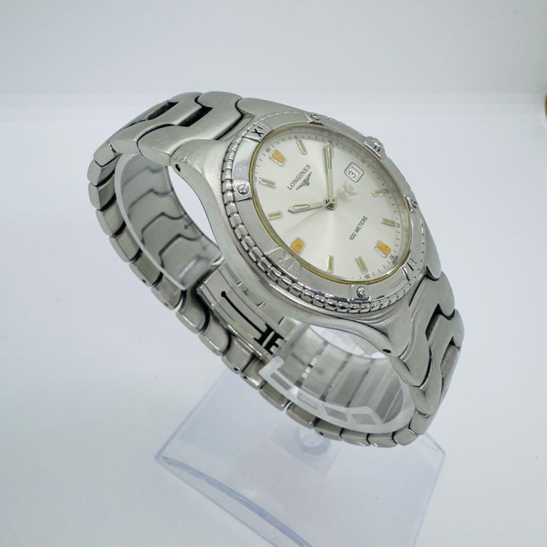 ✨LONGINES✨ロンジン✨デイト✨L3612✨シルバー文字盤✨腕時計✨