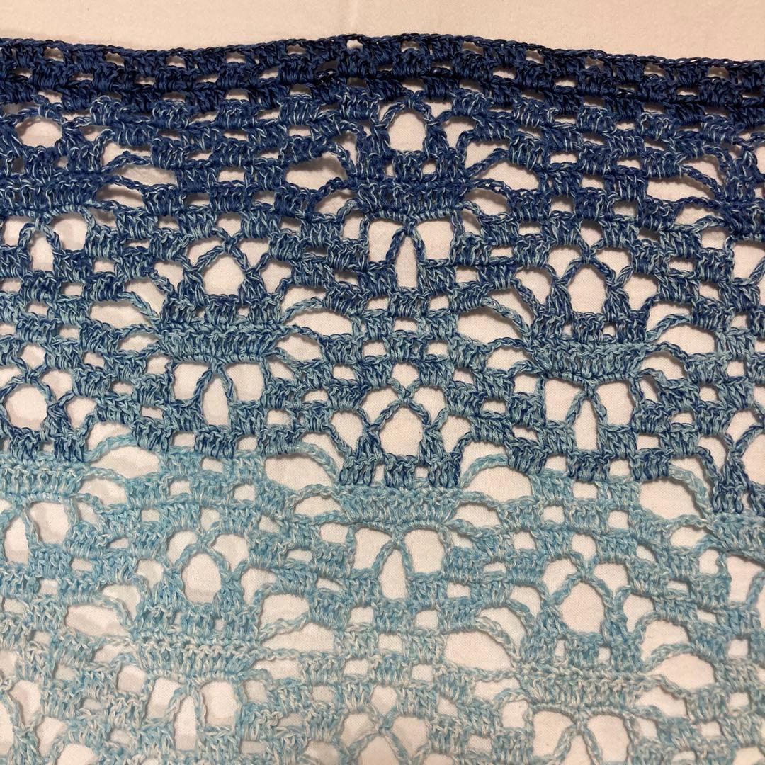 三角ショール　バレエ用　ハンドメイド　ねこ模様　⑤