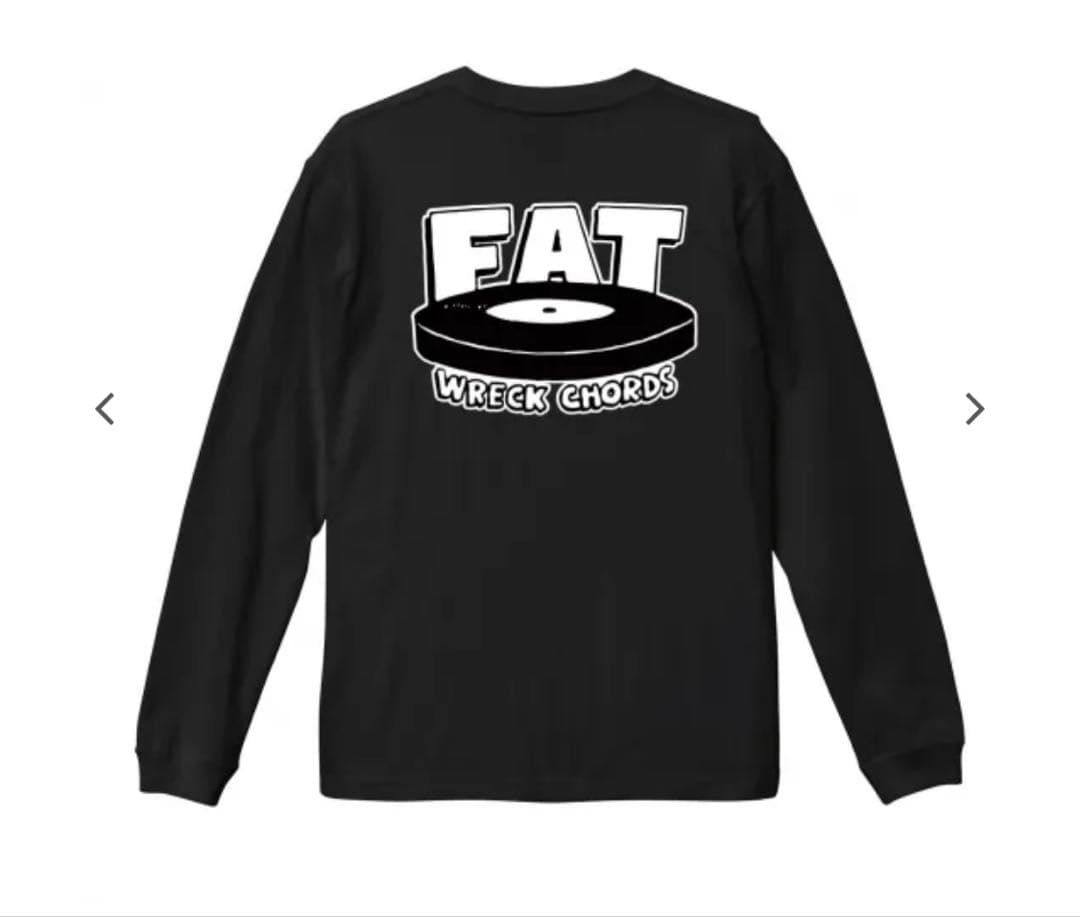 Hi-STANDARD FAT L/S T-shirt ロンT 黒L