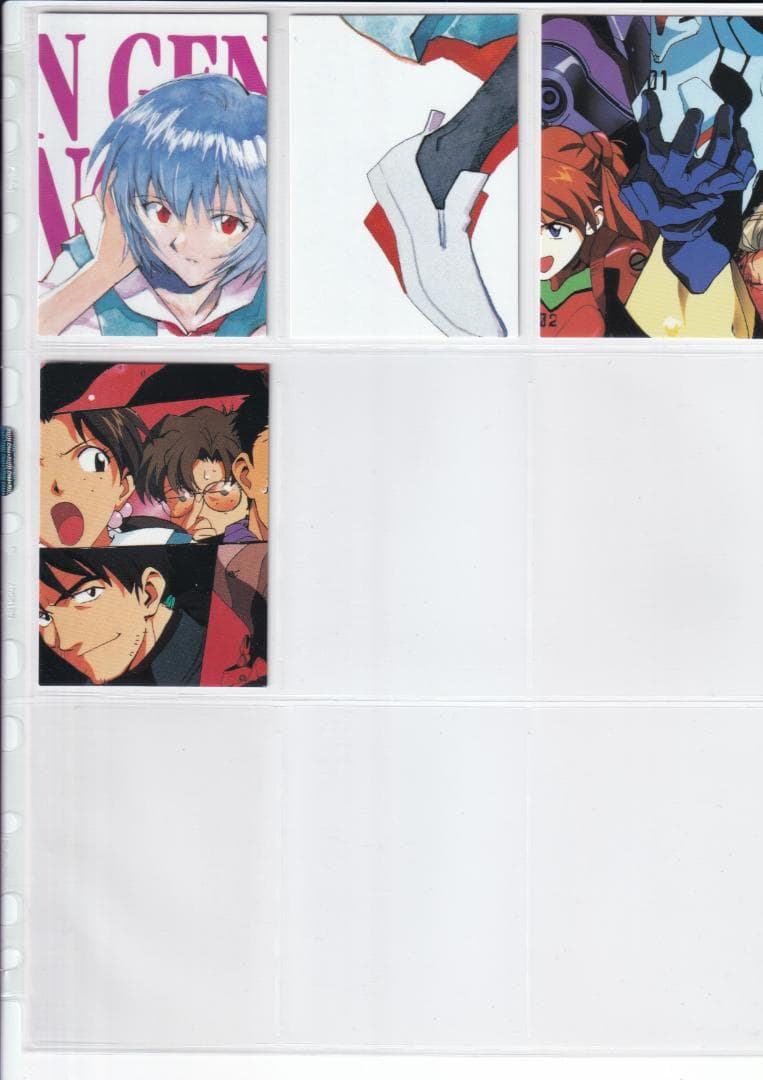 新世紀エヴァンゲリオン　カードダスマスターズ　 弐集　第3版　当時物　ばら売り用