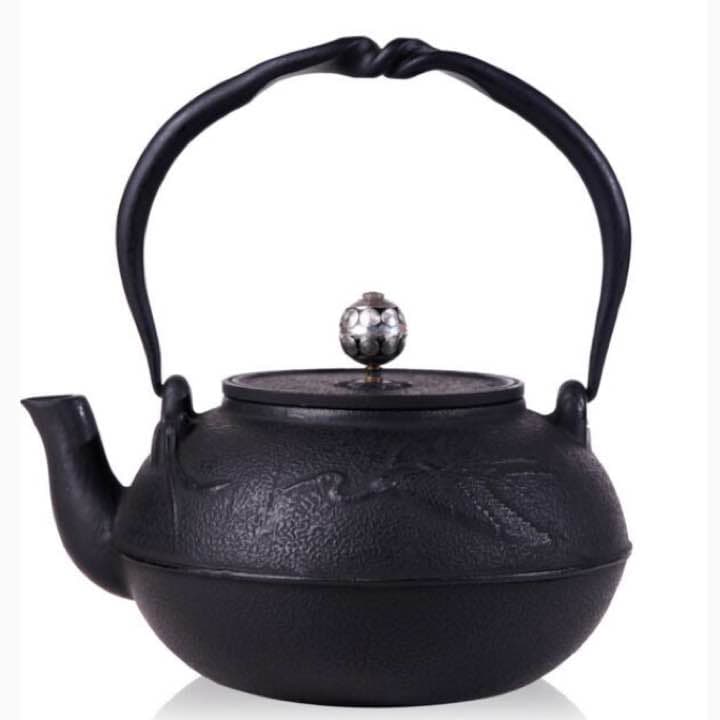 鉄器 急須 伝統工芸 手作り 鉄分補給 鉄瓶　JMHB013