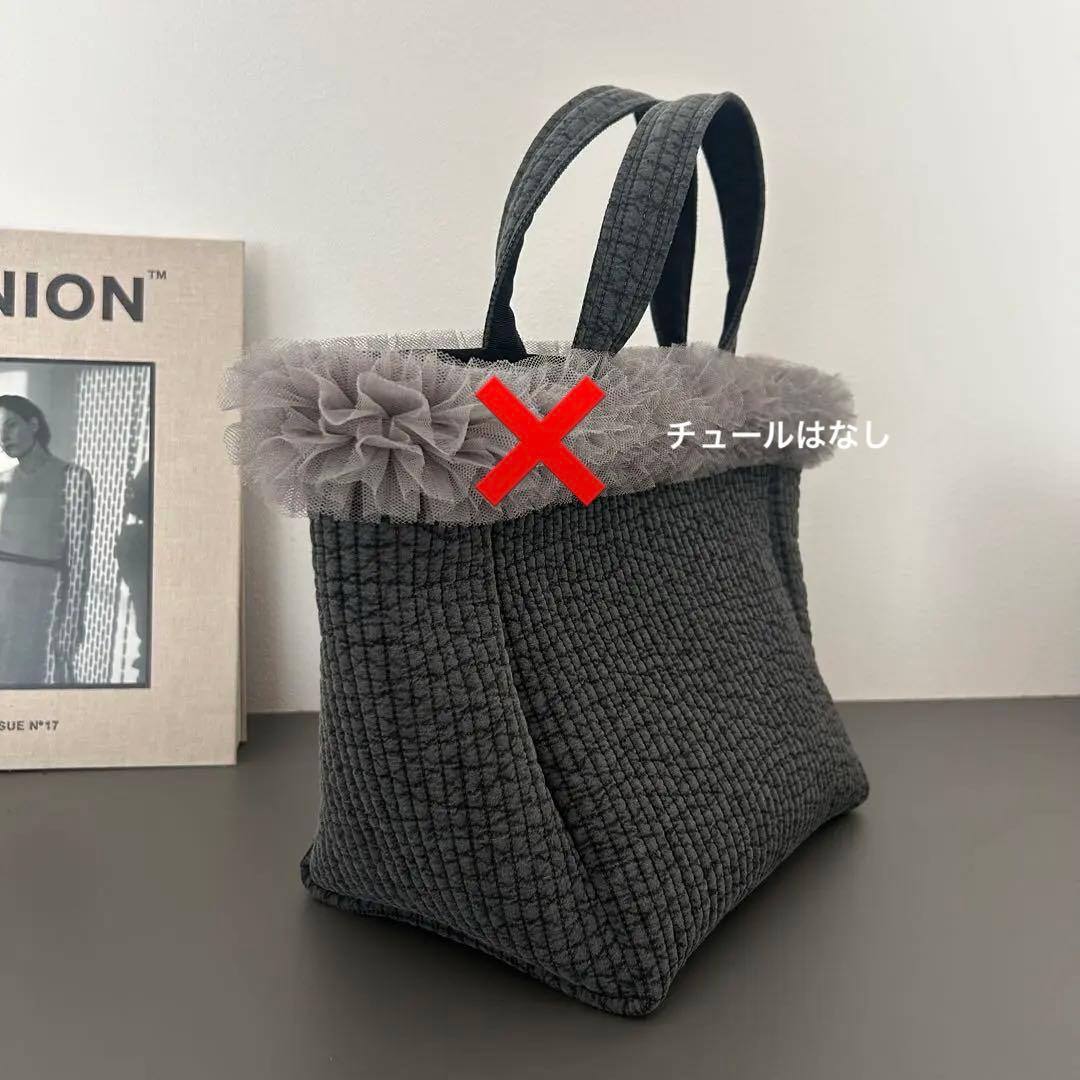 ダブルチュール付きヌビショルダーバッグ