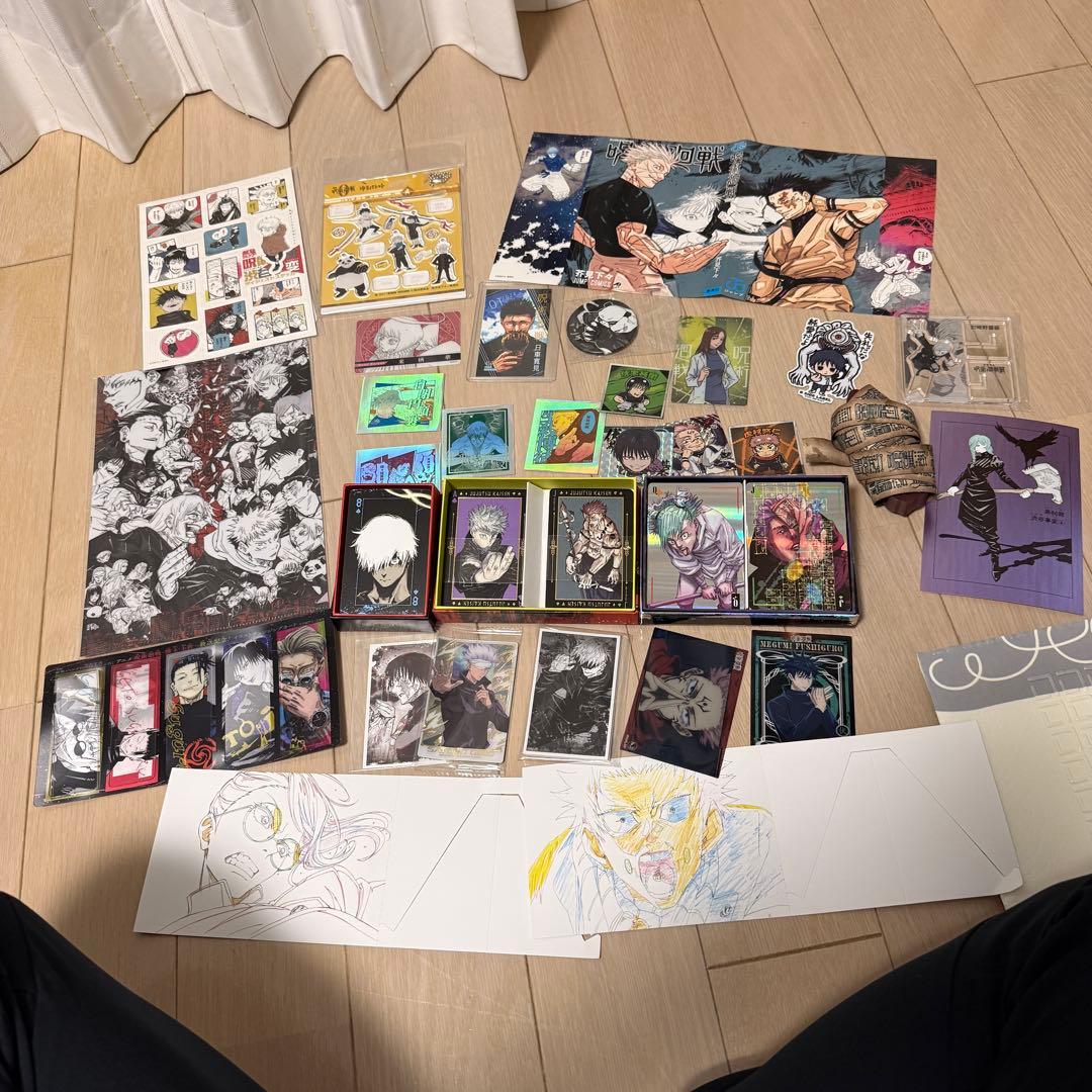 呪術廻戦フィギュア　ぬいぐるみ　アクスタ　その他グッズまとめ売り