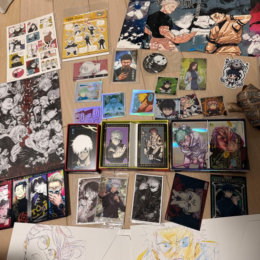 呪術廻戦フィギュア　ぬいぐるみ　アクスタ　その他グッズまとめ売り