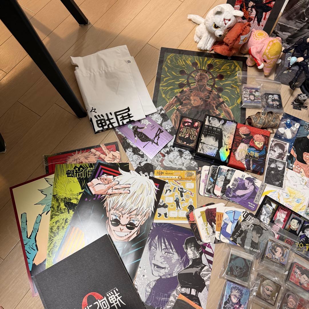 呪術廻戦フィギュア　ぬいぐるみ　アクスタ　その他グッズまとめ売り