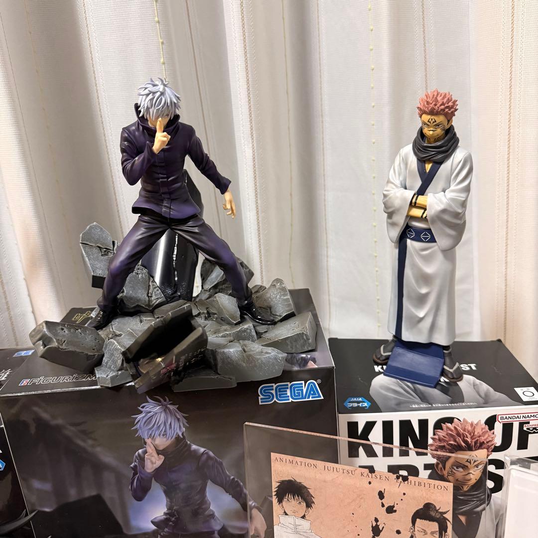 呪術廻戦フィギュア　ぬいぐるみ　アクスタ　その他グッズまとめ売り