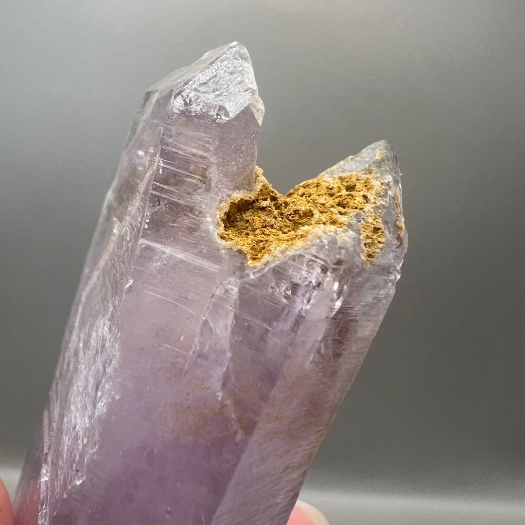 （Veracruz35）33.1g高品質ベラクルスアメジスト 大きめ単結晶 原石