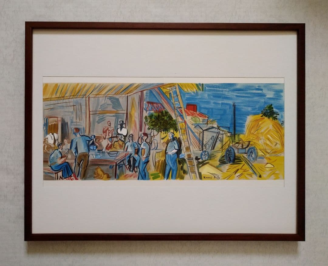 Dラウル・デュフィのリトグラフ｛ダブルサイズ｝