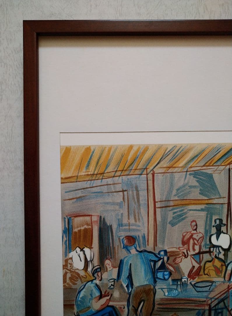 Dラウル・デュフィのリトグラフ｛ダブルサイズ｝