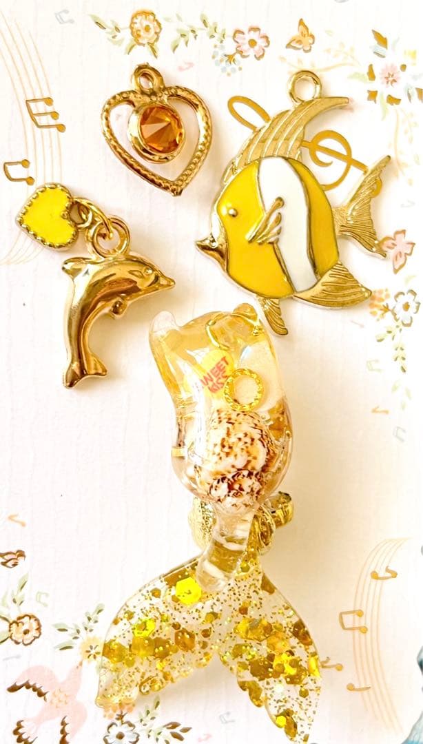 じゃれねこ『6月☆77 マリン×人魚×イエロー』