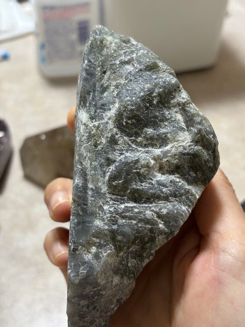 ラブラドライト 原石 鉱物標本 鉱石 天然石 パワーストーン　ピンクオレンジ